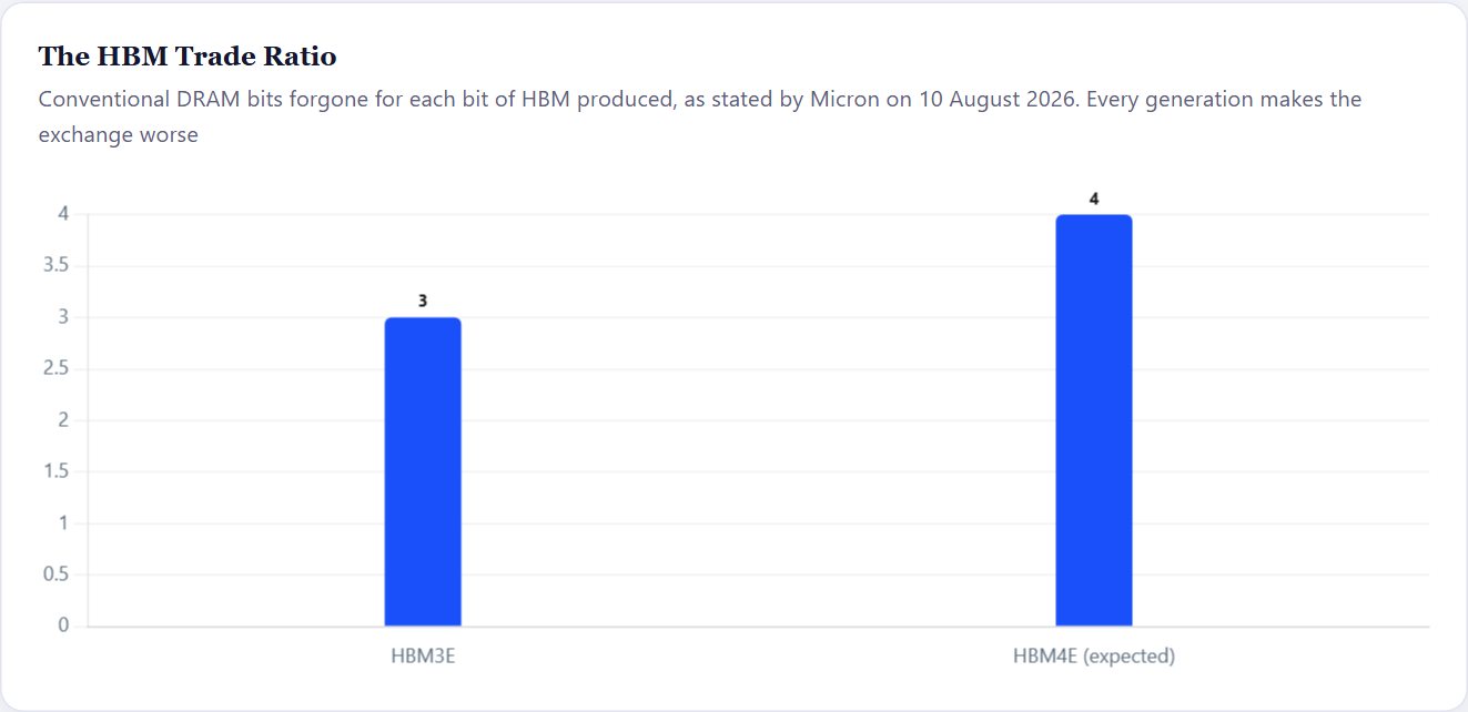 The HBM Trade Ratio — Micron Initiation 2026